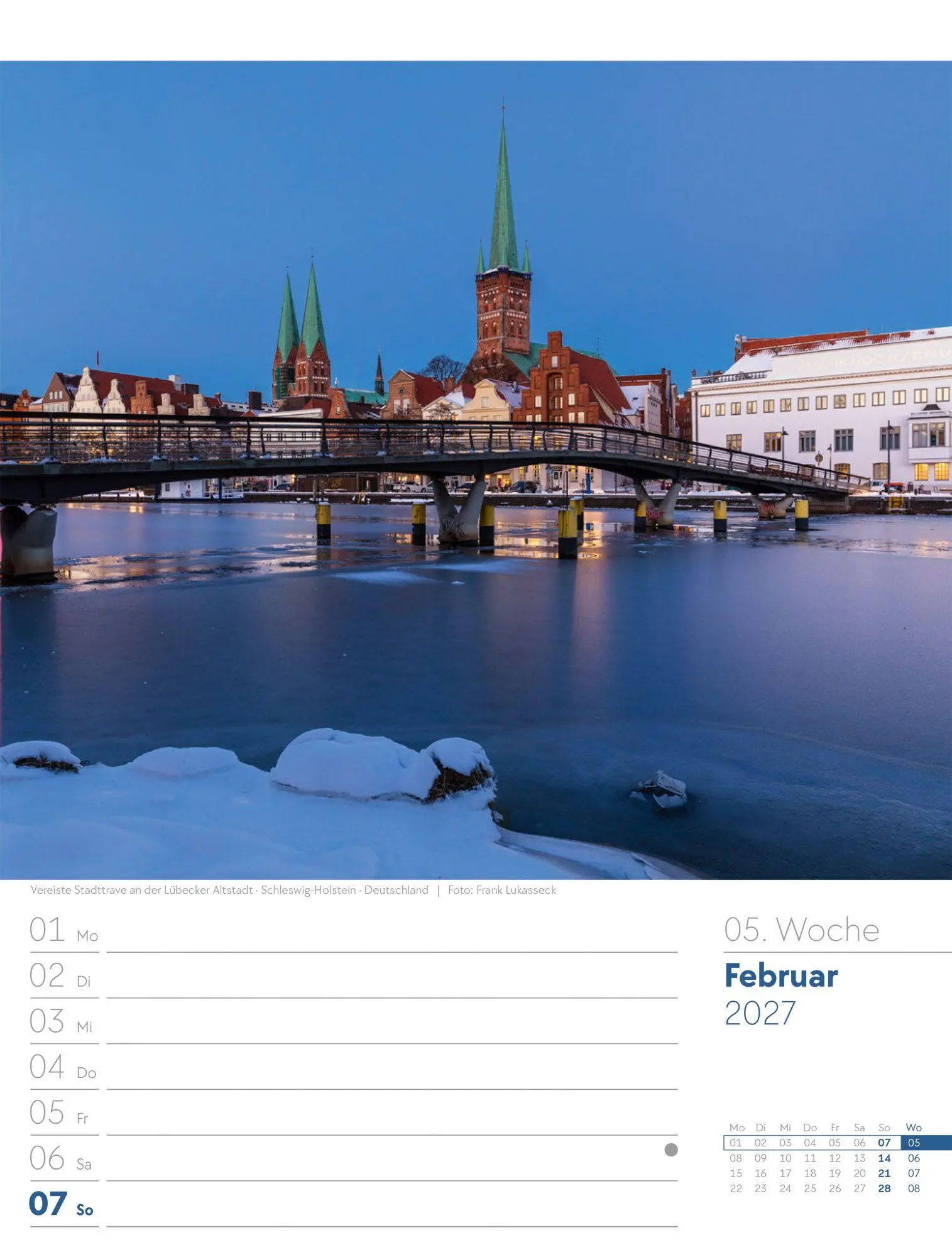 Bild: 9783838437033 | Am Meer Wochenplaner Kalender 2027 | Ackermann Kunstverlag GmbH | 2027