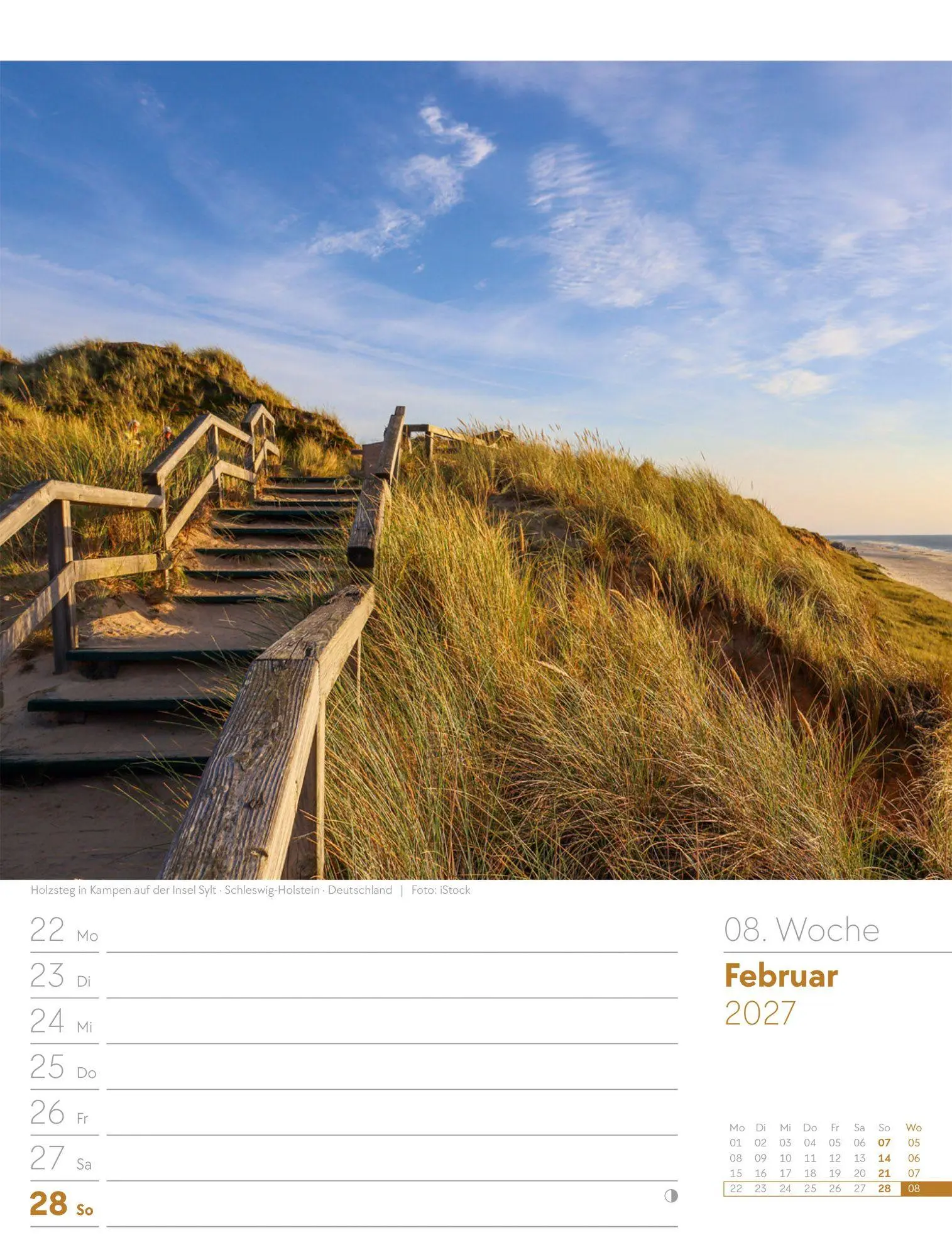 Bild: 9783838437033 | Am Meer Wochenplaner Kalender 2027 | Ackermann Kunstverlag GmbH | 2027
