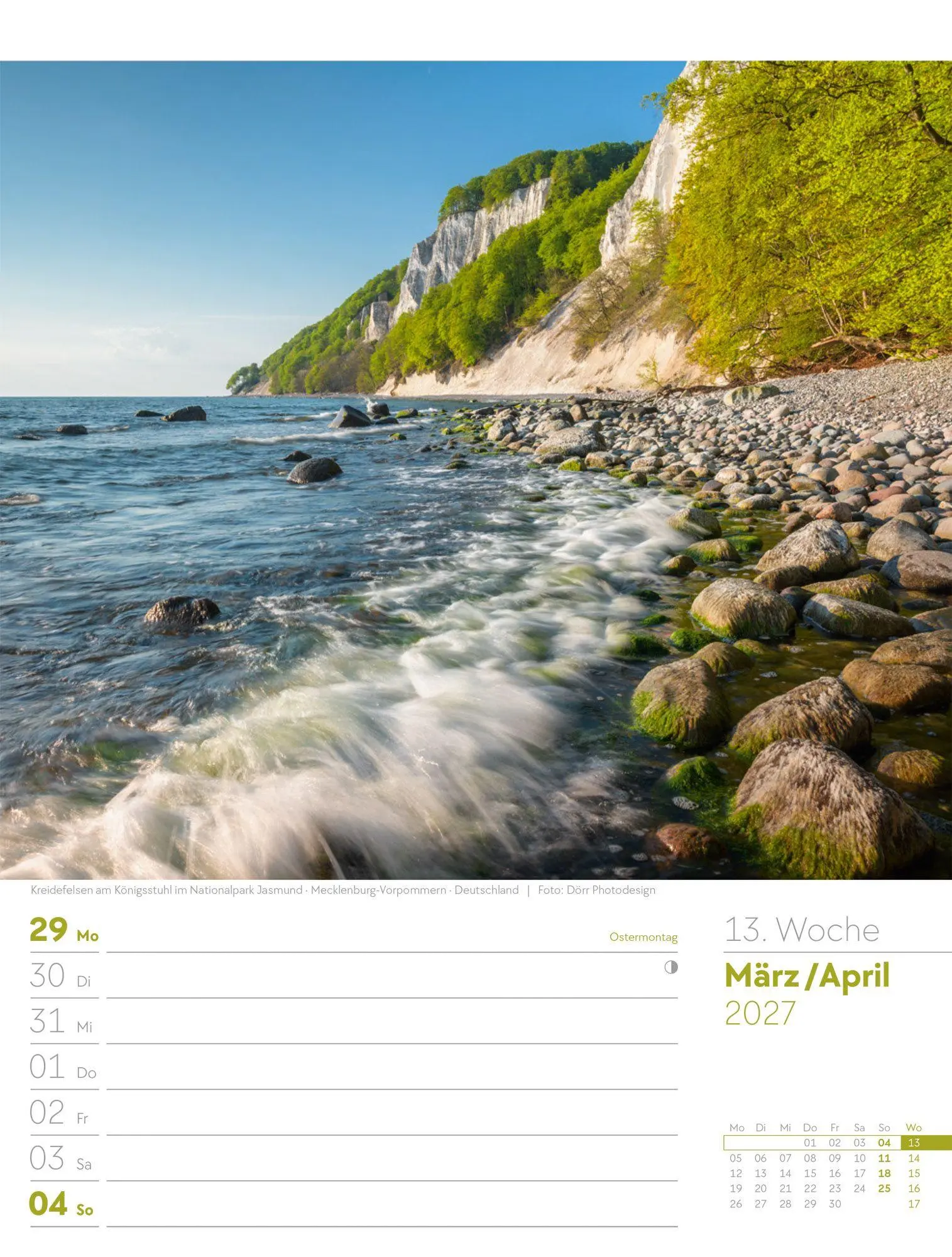Bild: 9783838437033 | Am Meer Wochenplaner Kalender 2027 | Ackermann Kunstverlag GmbH | 2027