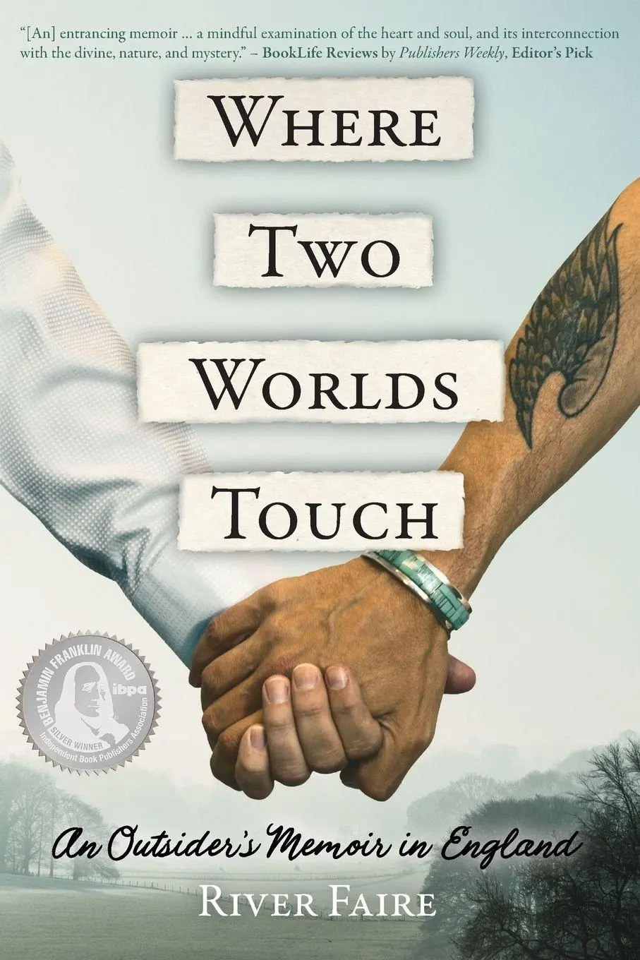 Cover: 9798218257033 | Where Two Worlds Touch | An Outsider's Memoir in England | River Faire