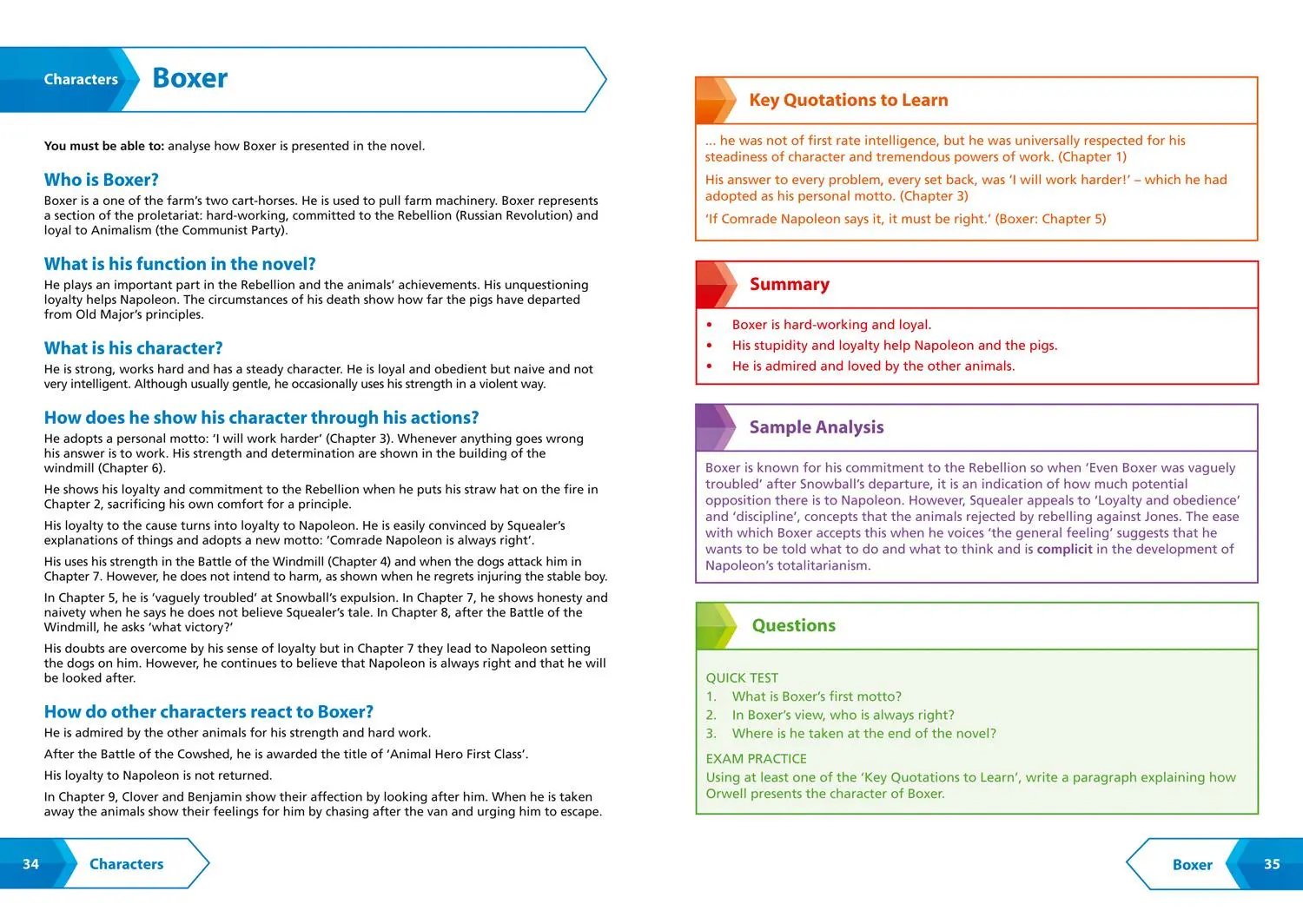 Bild: 9780008247133 | Collins Snap Revision Text Guides - Animal Farm: Aqa GCSE English...