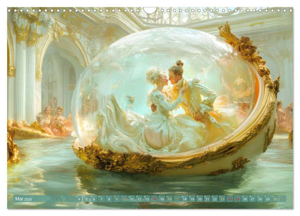 Bild: 9783457347133 | Opulente Unterwasserromanzen (Wandkalender 2026 DIN A3 quer),...