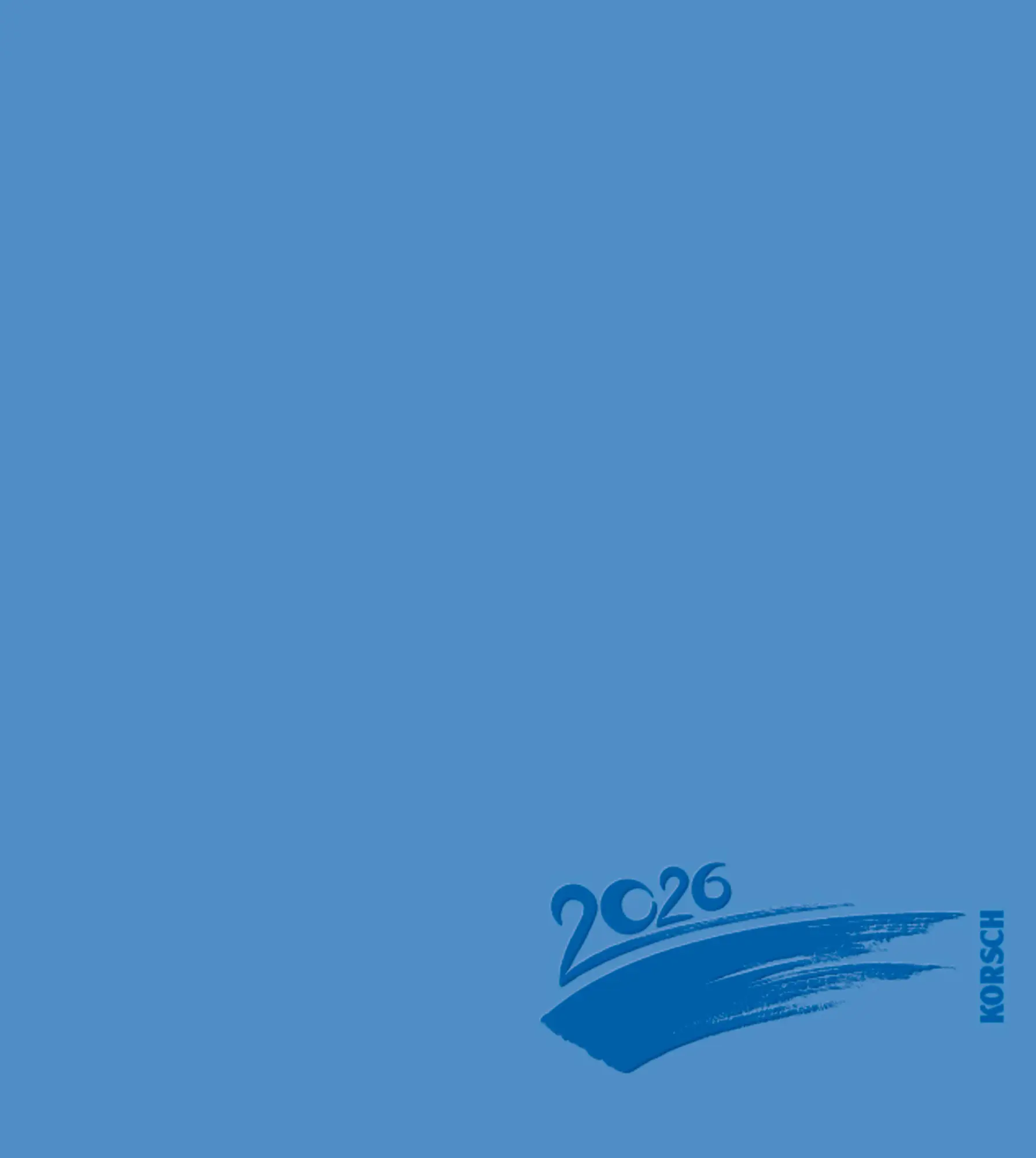 Cover: 9783731887133 | Foto-Malen-Basteln Bastelkalender blau 2026 | Verlag Korsch | Kalender