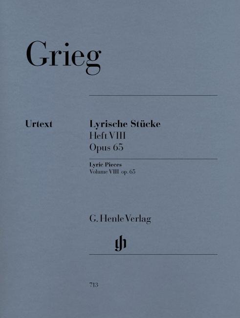 Cover: 9790201807133 | Lyric Pieces - Volume VIII Op.65 | Besetzung: Klavier zu zwei Händen
