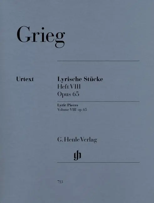Cover: 9790201807133 | Lyric Pieces - Volume VIII Op.65 | Besetzung: Klavier zu zwei Händen