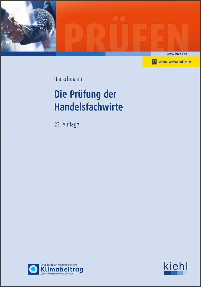 Cover: 9783470107233 | Die Prüfung der Handelsfachwirte | Erwin Bauschmann | Bundle | Deutsch