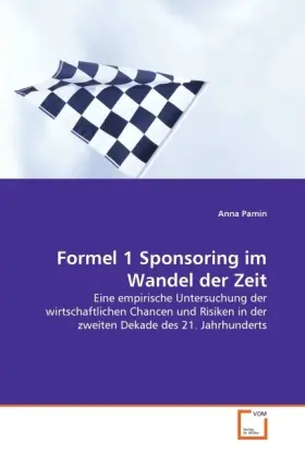 Cover: 9783639287233 | Formel 1 Sponsoring im Wandel der Zeit | Anna Pamin | Taschenbuch