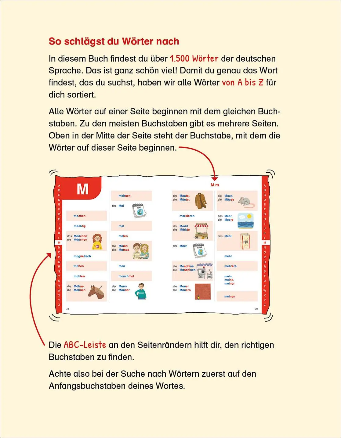 Bild: 9783743207233 | Das große Leselöwen-Wörterbuch für Erstleser | Loewe Erstlesebücher