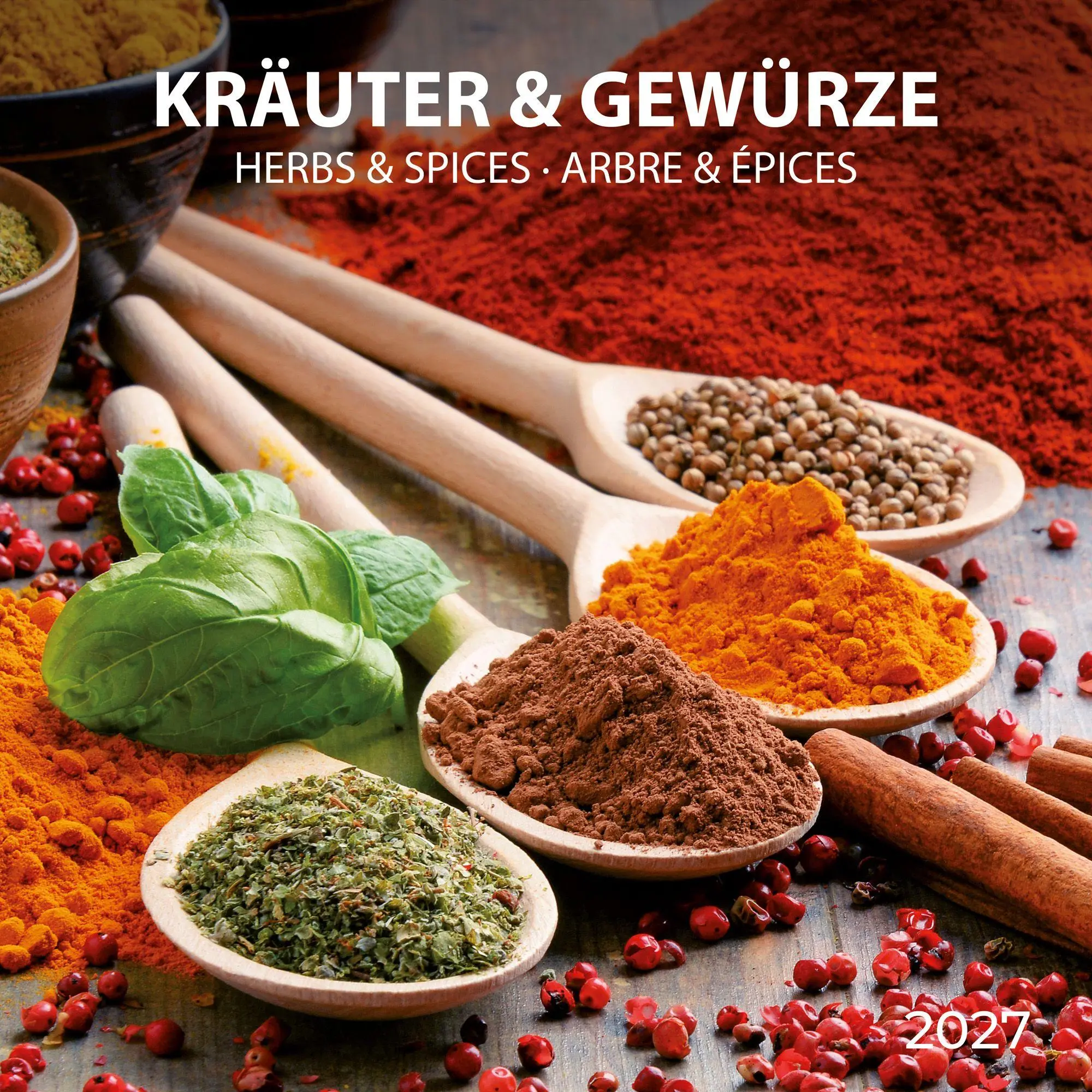 Cover: 9783959297233 | Kräuter und Gewürze / Herbs &amp; Spices 2027 | Kalender 2027 | Kalender