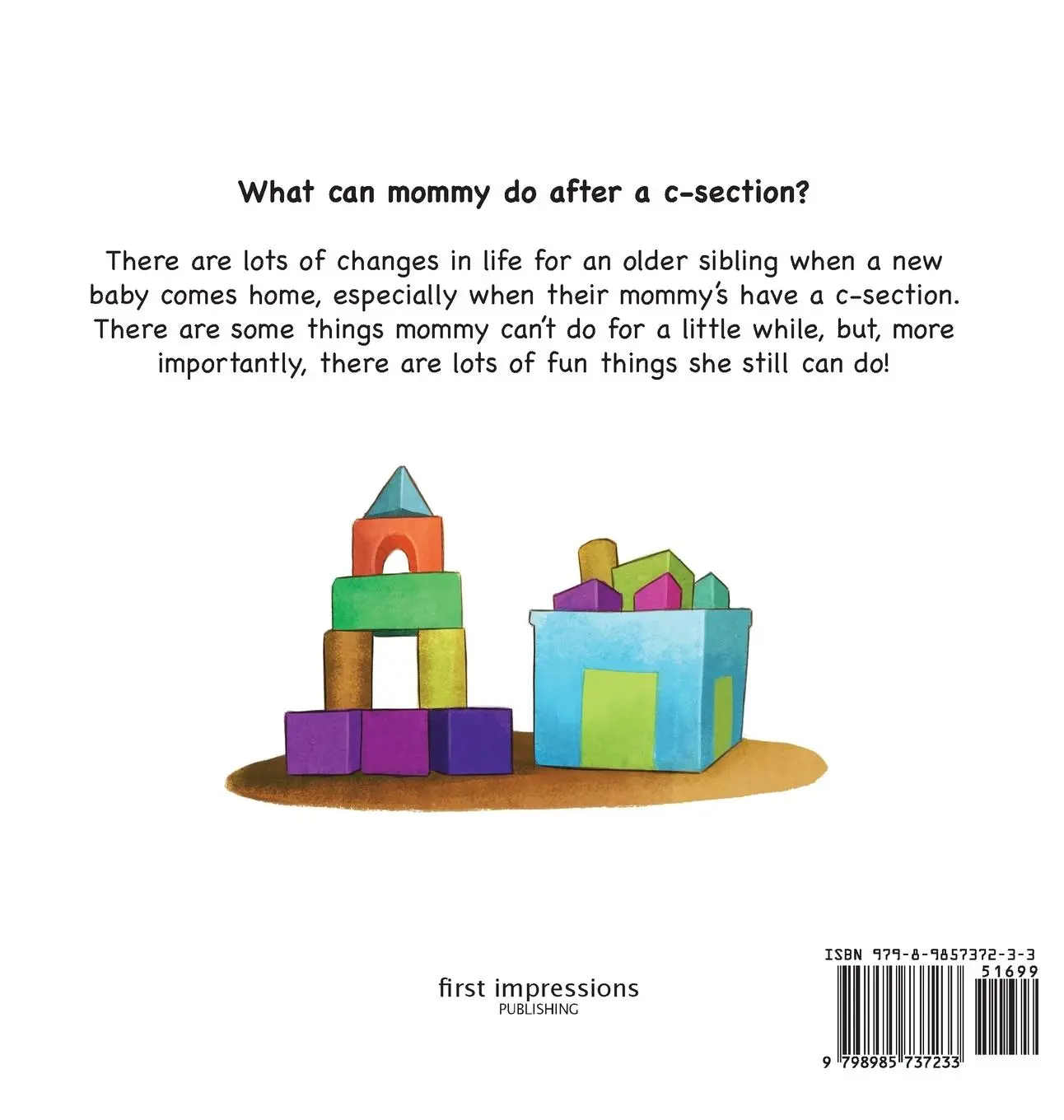 Rückseite: 9798985737233 | Mommy has a C-Section | Reagan Smith Smutny | Buch | Englisch | 2022