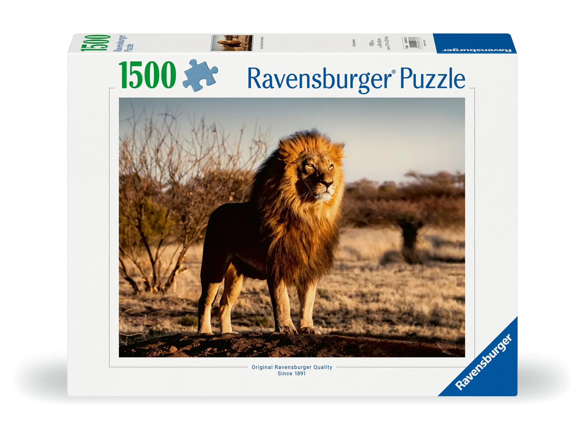 Cover: 4005555007333 | Erwachsenenpuzzle 1500 Teile - Der Löwe. Der König der Tiere | Spiel