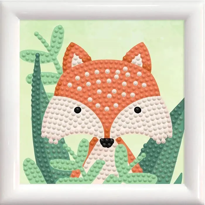 Cover: 4895225927333 | DIAMOND DOTZ - Diamond Painting Mini Wald Fuchs | Kit (Bastelset)