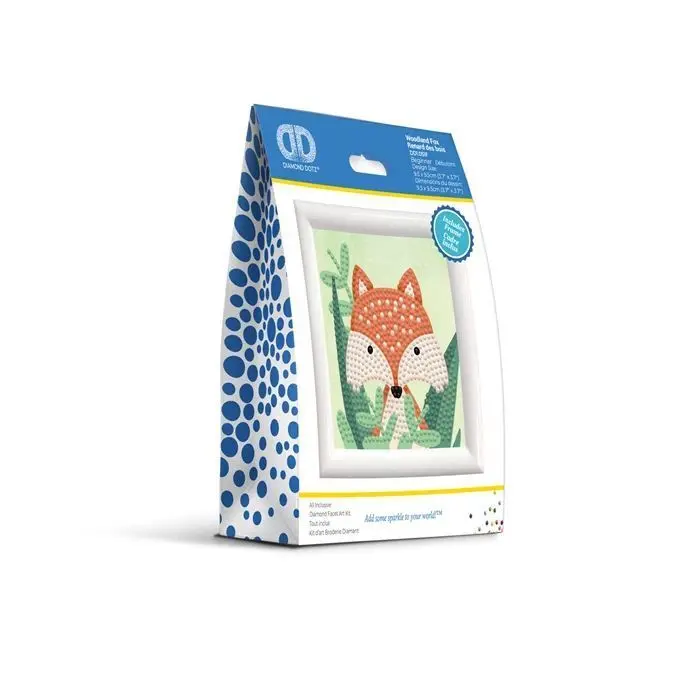 Bild: 4895225927333 | DIAMOND DOTZ - Diamond Painting Mini Wald Fuchs | Kit (Bastelset)