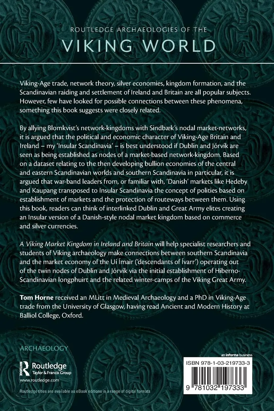 Rückseite: 9781032197333 | A Viking Market Kingdom in Ireland and Britain | Tom Horne | Buch