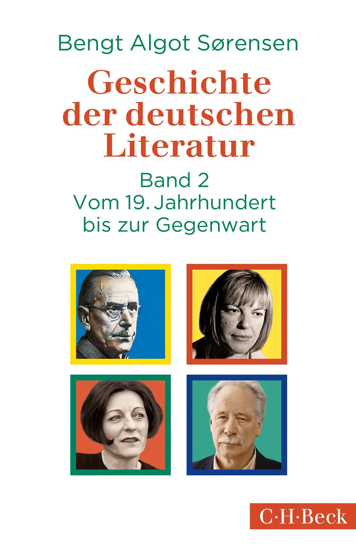 Cover: 9783406697333 | Geschichte der deutschen Literatur Bd. II: Vom 19. Jahrhundert bis...