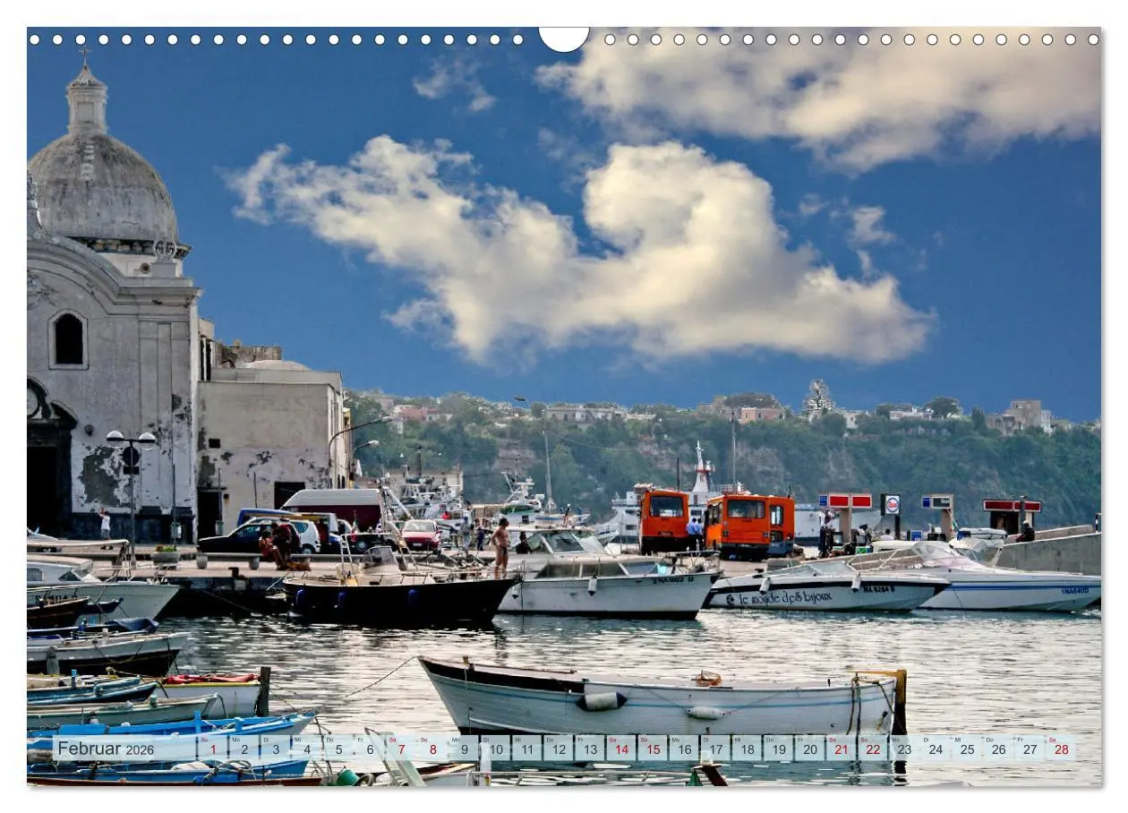 Bild: 9783457637333 | Procida, das andere Capri (Wandkalender 2026 DIN A3 quer), CALVENDO...