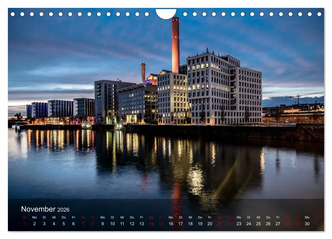 Bild: 9783457877333 | Frankfurt city view (Wandkalender 2026 DIN A4 quer), CALVENDO...
