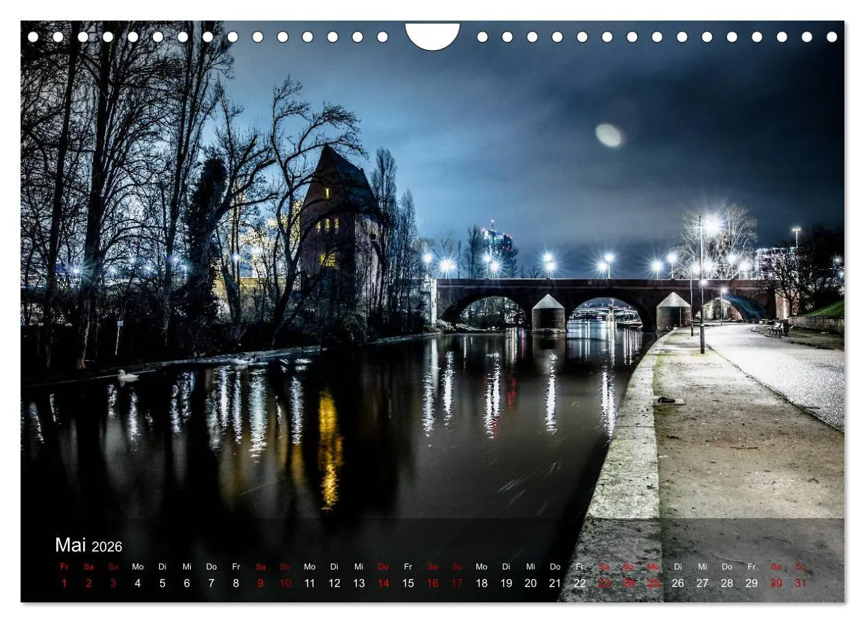 Bild: 9783457877333 | Frankfurt city view (Wandkalender 2026 DIN A4 quer), CALVENDO...