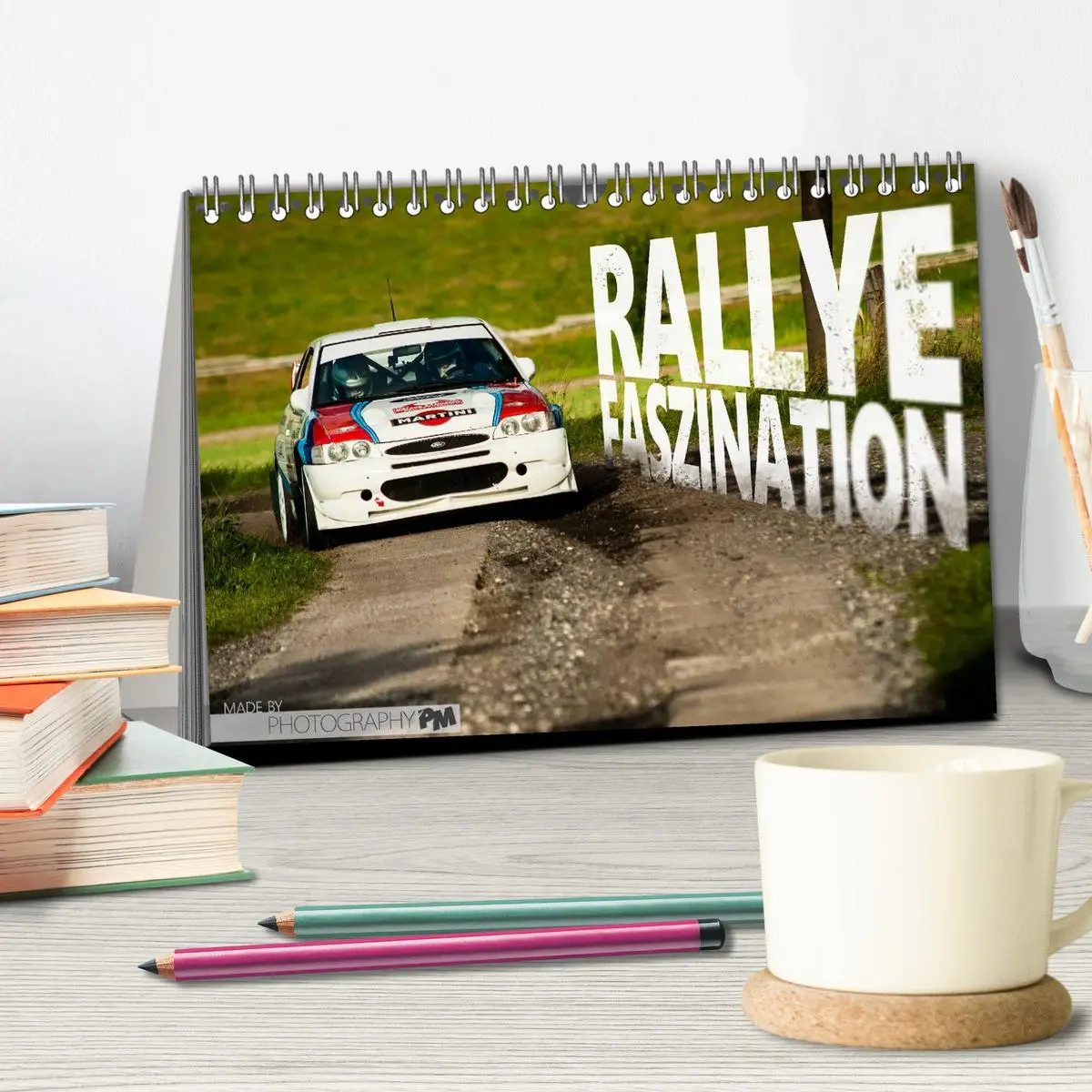 Bild: 9783516107333 | Rallye Faszination 2026 (Tischkalender 2026 DIN A5 quer), CALVENDO...