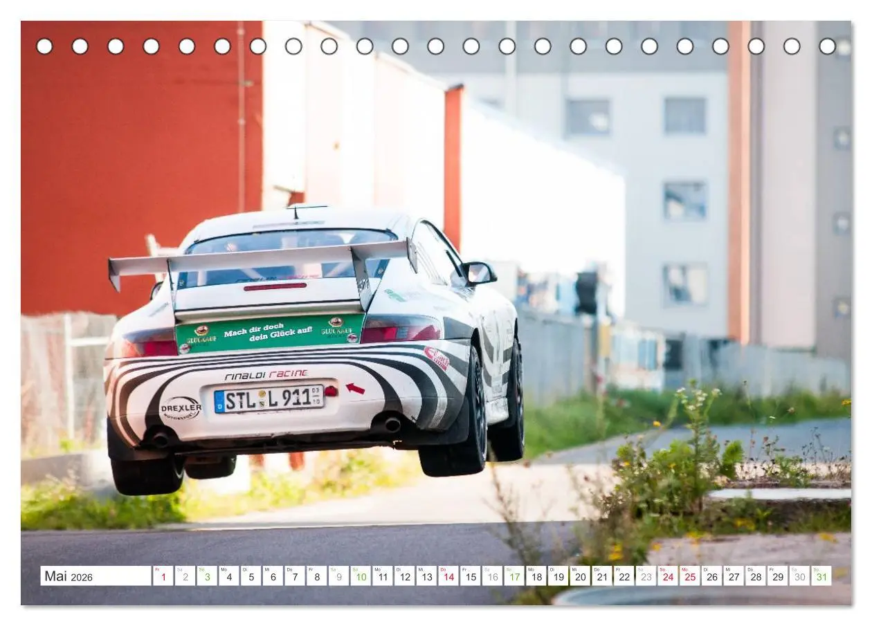 Bild: 9783516107333 | Rallye Faszination 2026 (Tischkalender 2026 DIN A5 quer), CALVENDO...