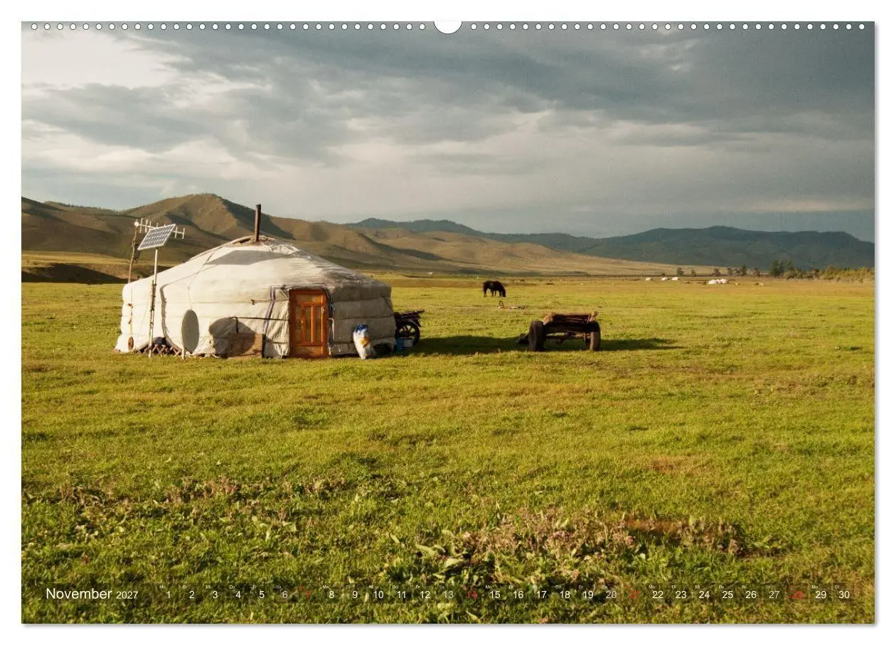 Bild: 9783569987333 | Mongolei - weites Land (hochwertiger Premium Wandkalender 2027 DIN...