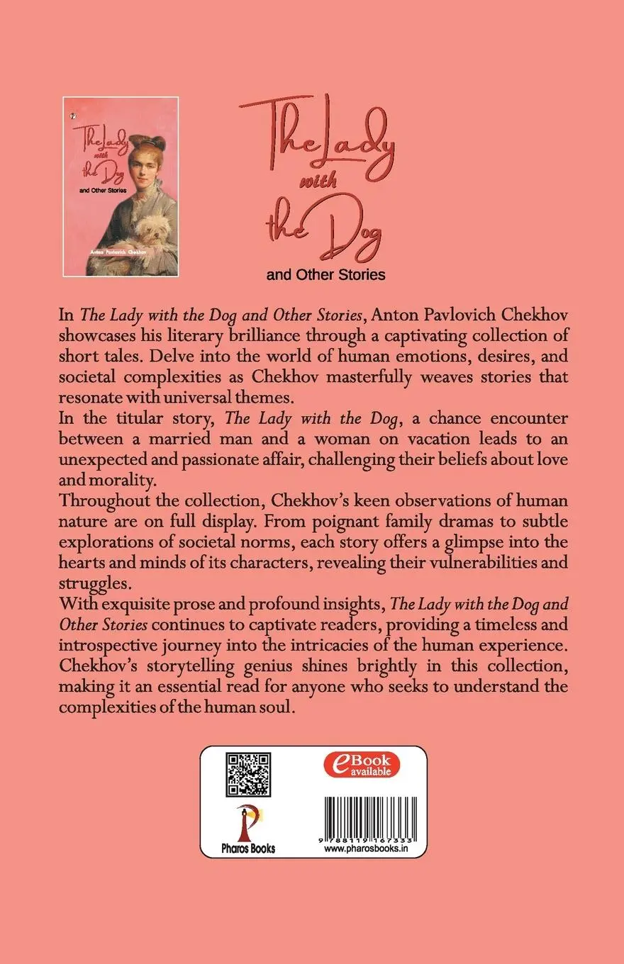 Rückseite: 9788119167333 | The Lady with the Dog and Other Stories | Anton Pavlovich Chekhov