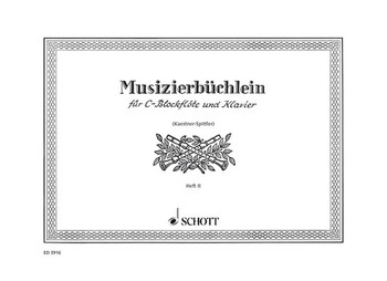 Cover: 9790001047333 | Musizierbuchlein 2 | Buch | Schott Music | EAN 9790001047333