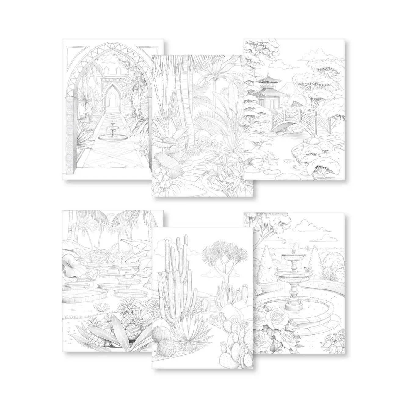 Bild: 3329680957433 | ODELIA, Ausmalblock Mixed Media, 20 Blatt A4 250g, Spiralbindung,...