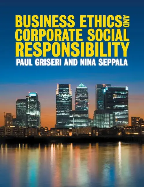 Cover: 9781408007433 | Business Ethics and Corporate Social Responsibility | Seppala (u. a.)
