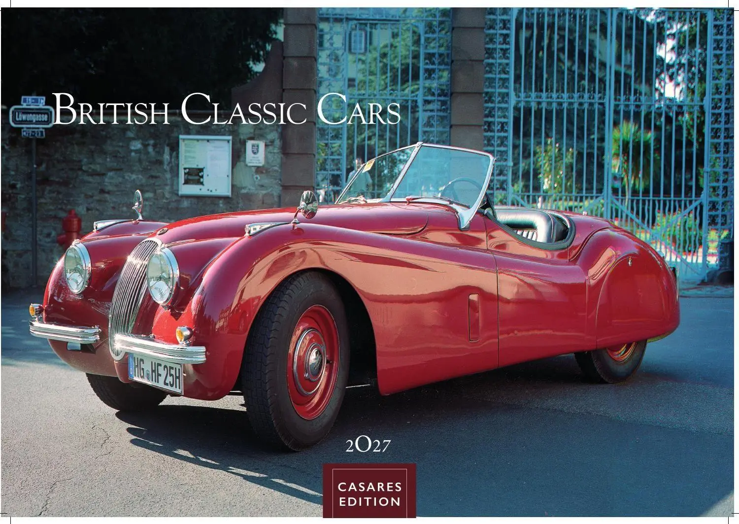 Cover: 9781835247433 | British Classic Cars Kalender 2027 - Wandkalender Fotokalender...