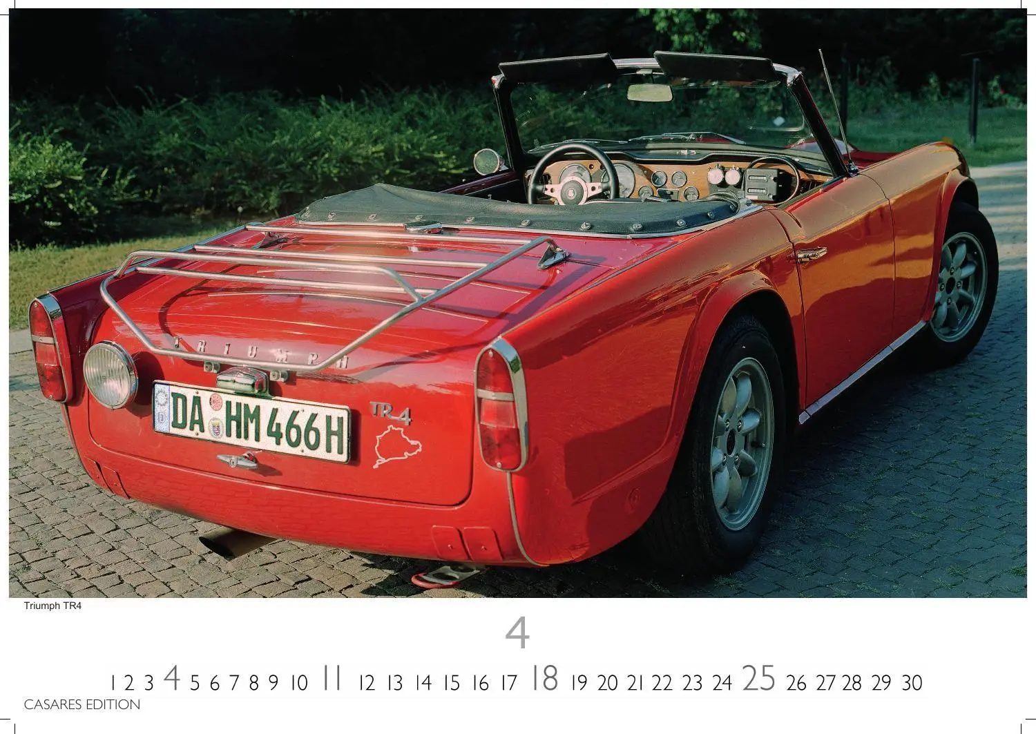 Bild: 9781835247433 | British Classic Cars Kalender 2027 - Wandkalender Fotokalender...