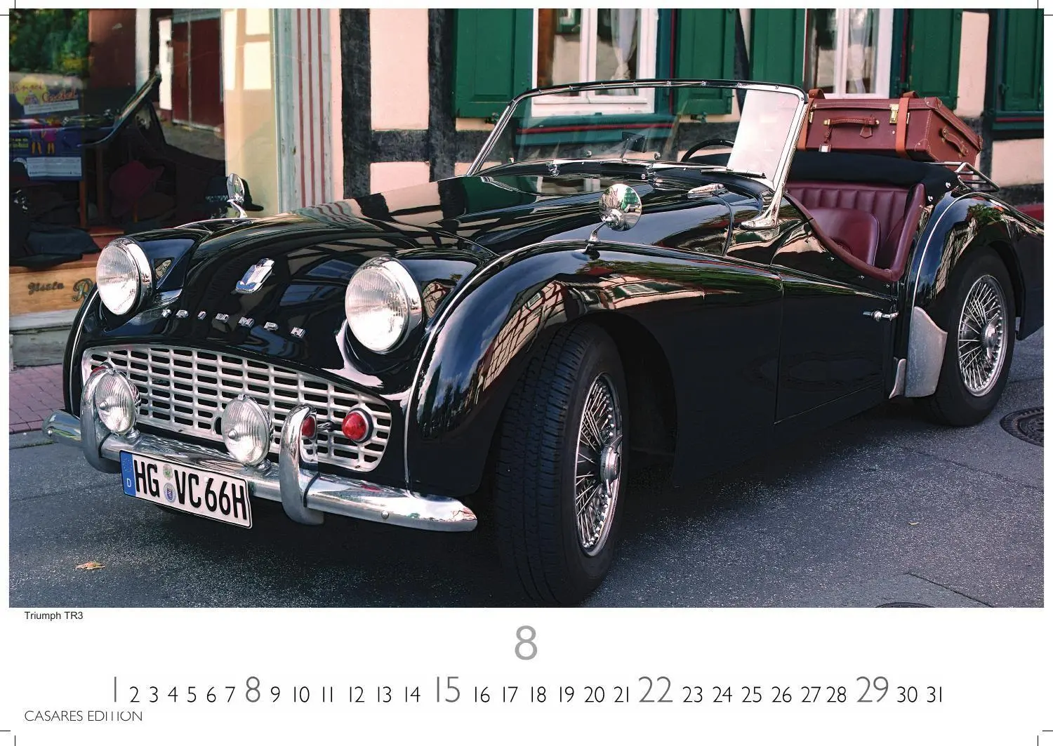 Bild: 9781835247433 | British Classic Cars Kalender 2027 - Wandkalender Fotokalender...