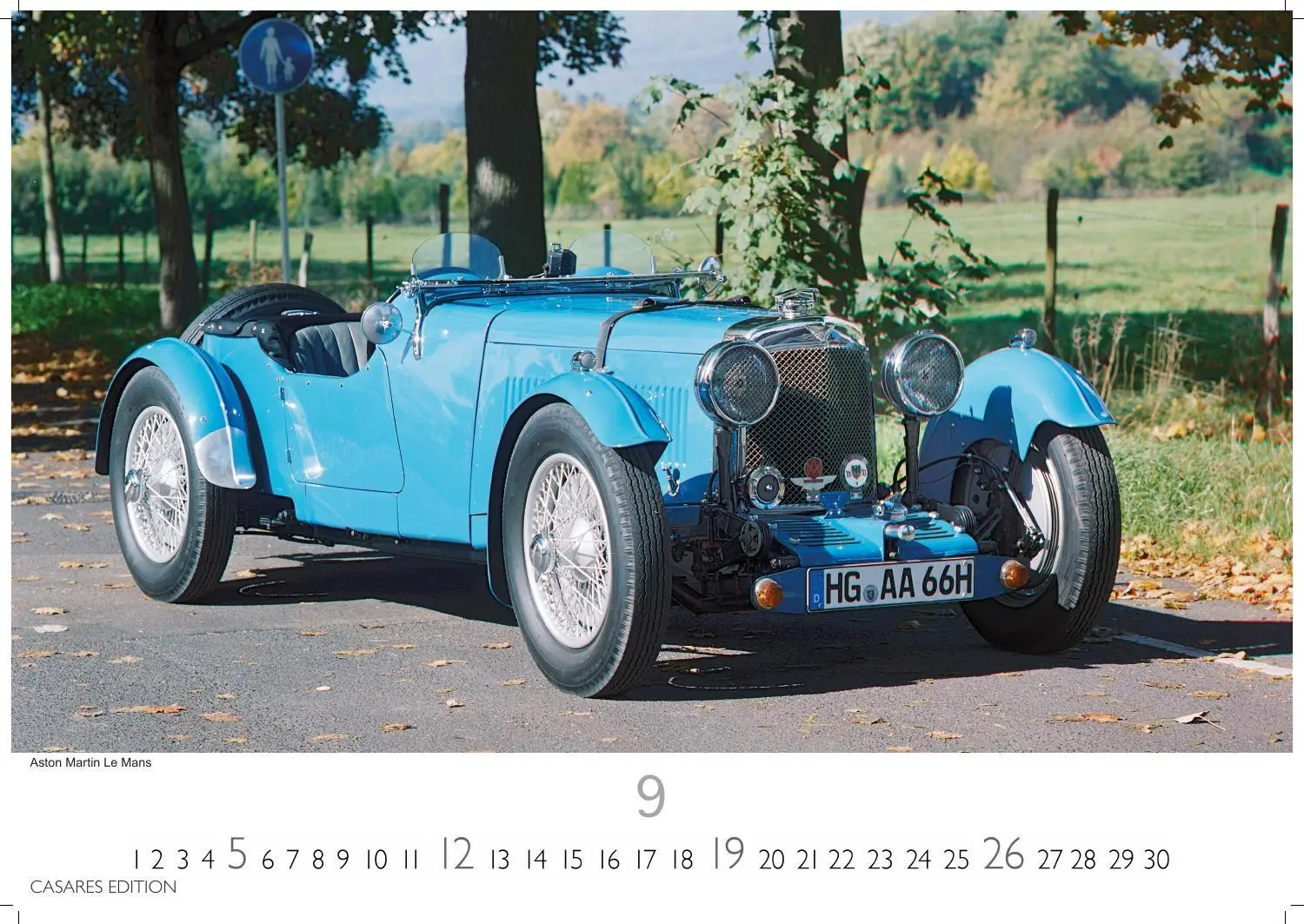 Bild: 9781835247433 | British Classic Cars Kalender 2027 - Wandkalender Fotokalender...