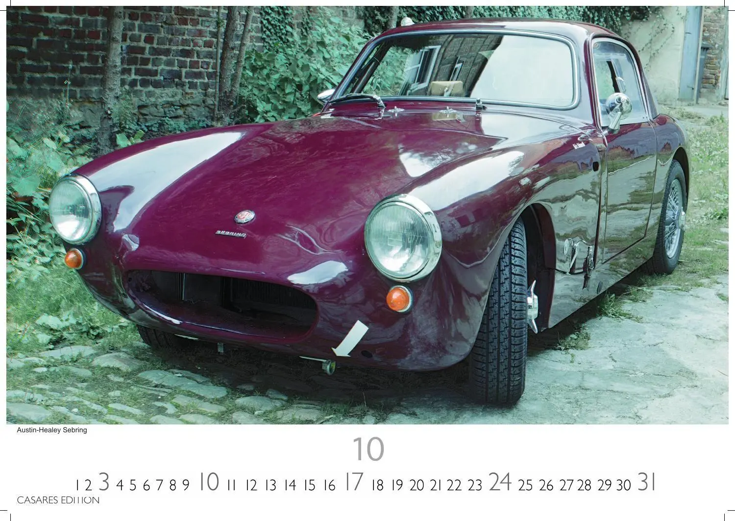 Bild: 9781835247433 | British Classic Cars Kalender 2027 - Wandkalender Fotokalender...