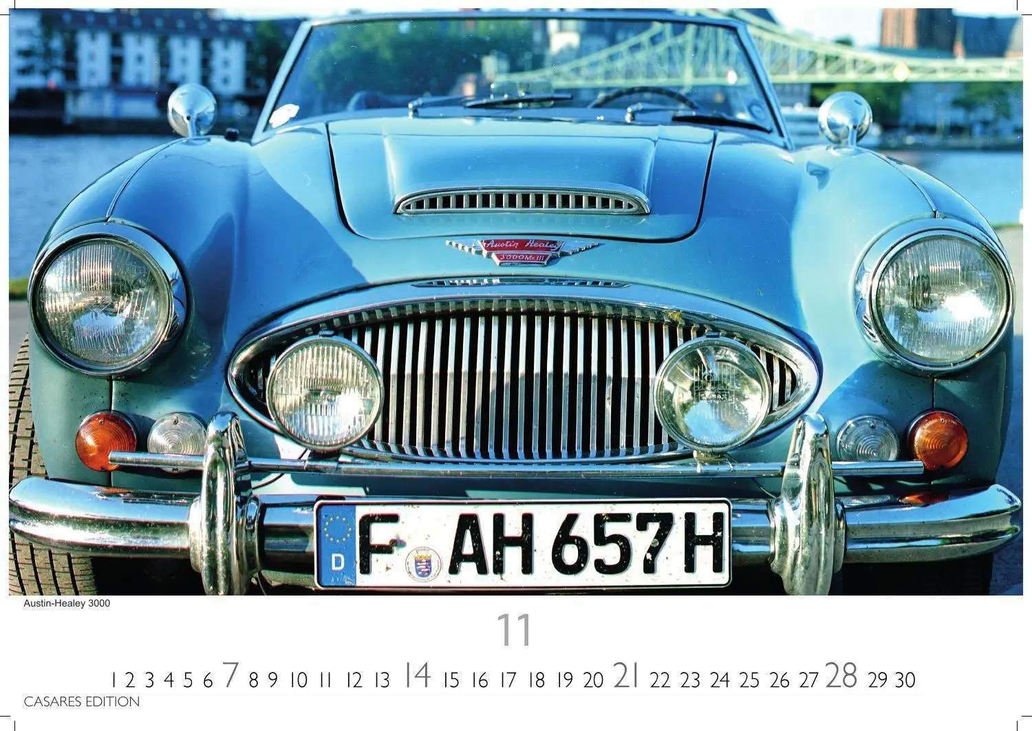 Bild: 9781835247433 | British Classic Cars Kalender 2027 - Wandkalender Fotokalender...