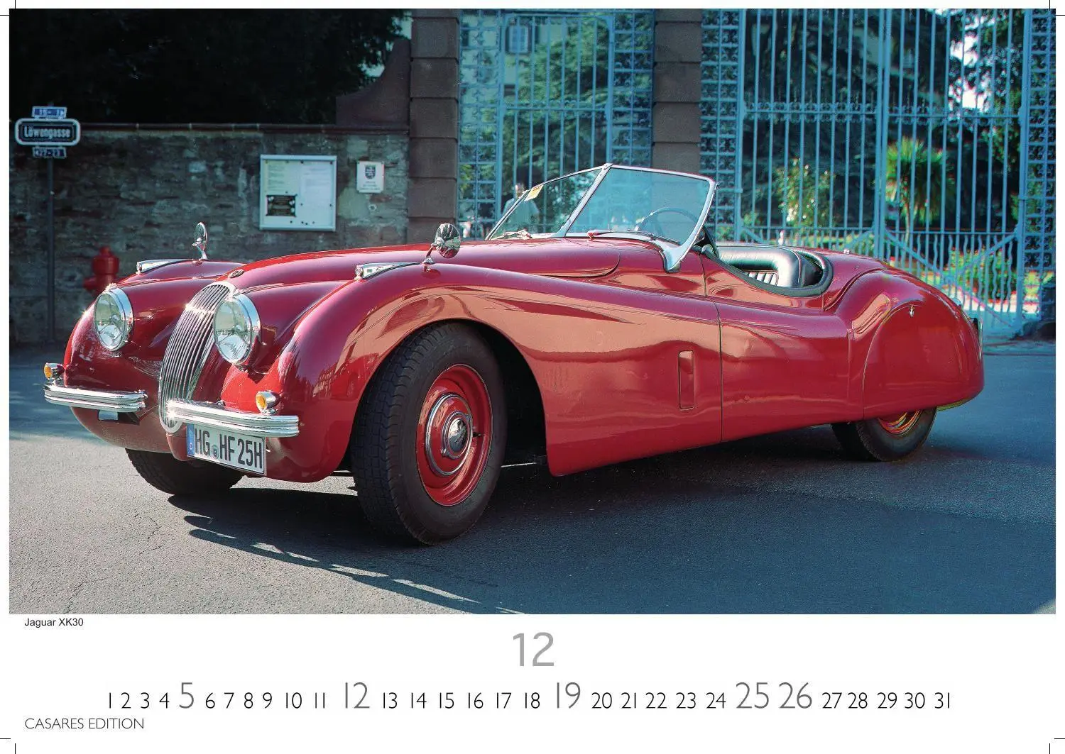 Bild: 9781835247433 | British Classic Cars Kalender 2027 - Wandkalender Fotokalender...