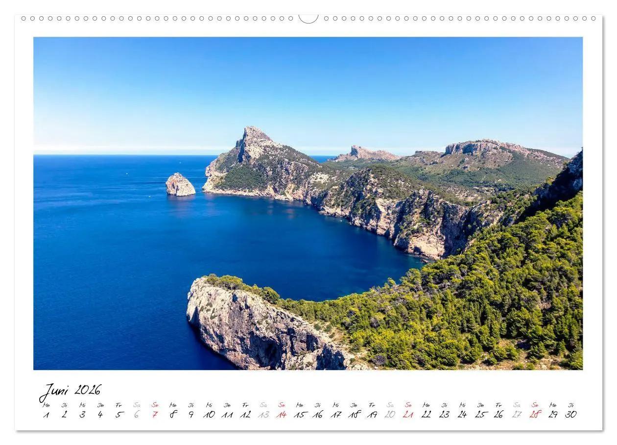 Bild: 9783457937433 | MALLORCA, Meine Balearische Insel (Wandkalender 2026 DIN A2 quer),...