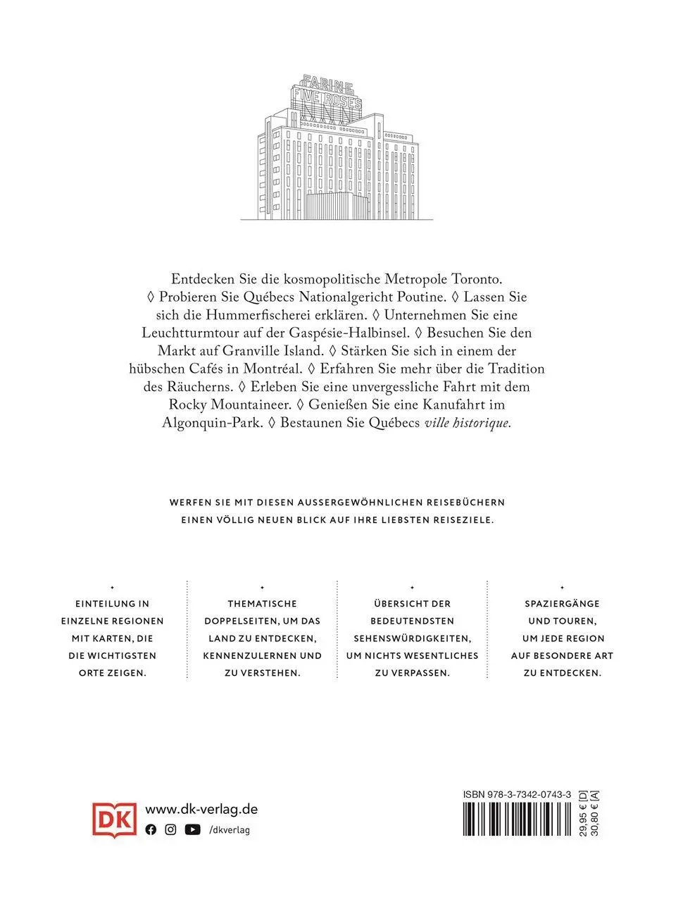 Rückseite: 9783734207433 | Kanada | DK Verlag - Reise | Buch | Dorling Kindersley Reiseführer