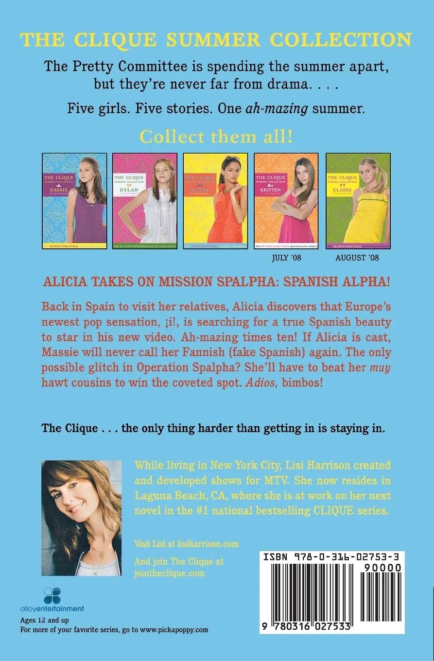 Rückseite: 9780316027533 | Alicia | Lisi Harrison | Taschenbuch | Kartoniert / Broschiert | 2008