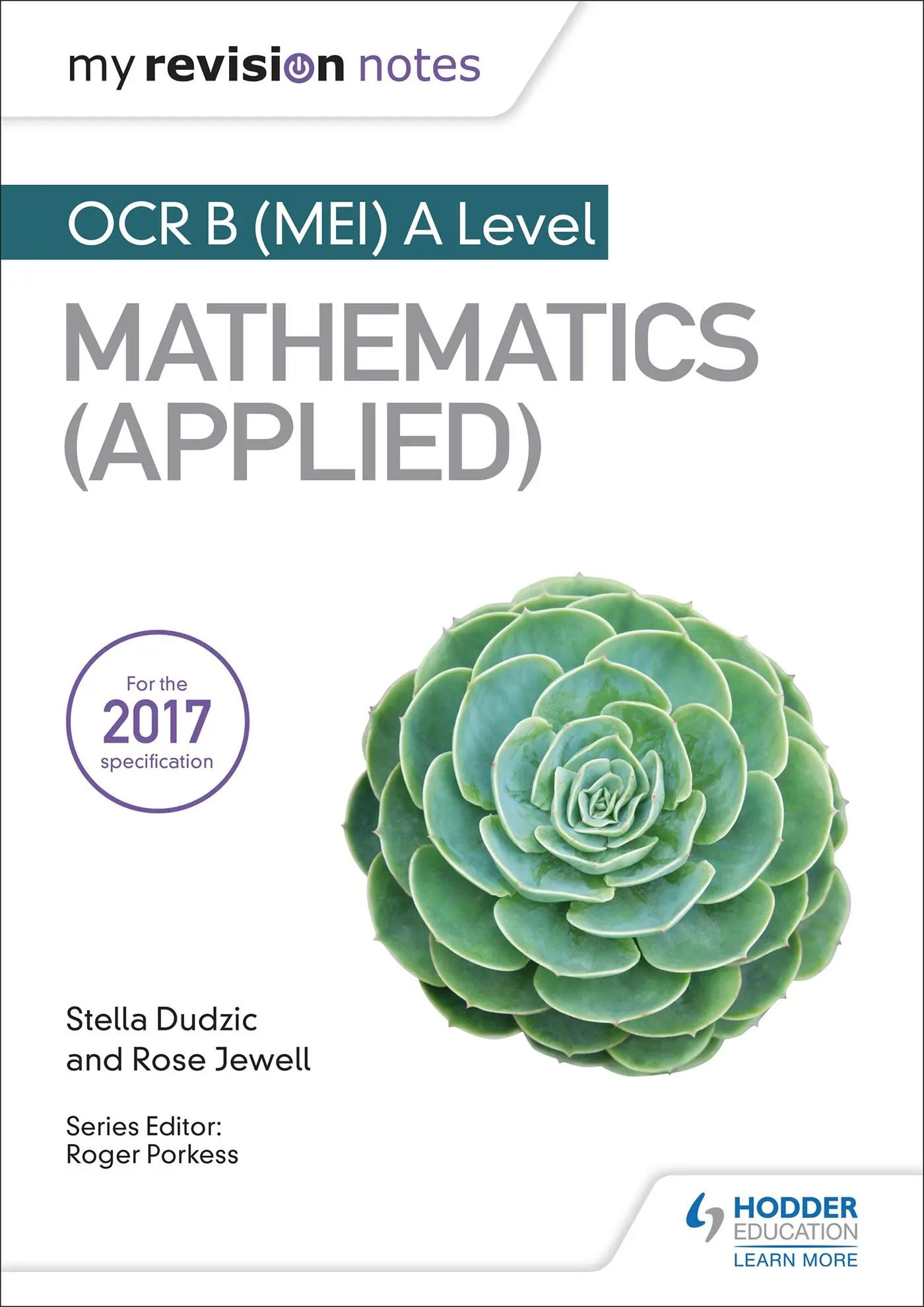 Cover: 9781510417533 | My Revision Notes: OCR B (MEI) A Level Mathematics (Applied) | Buch