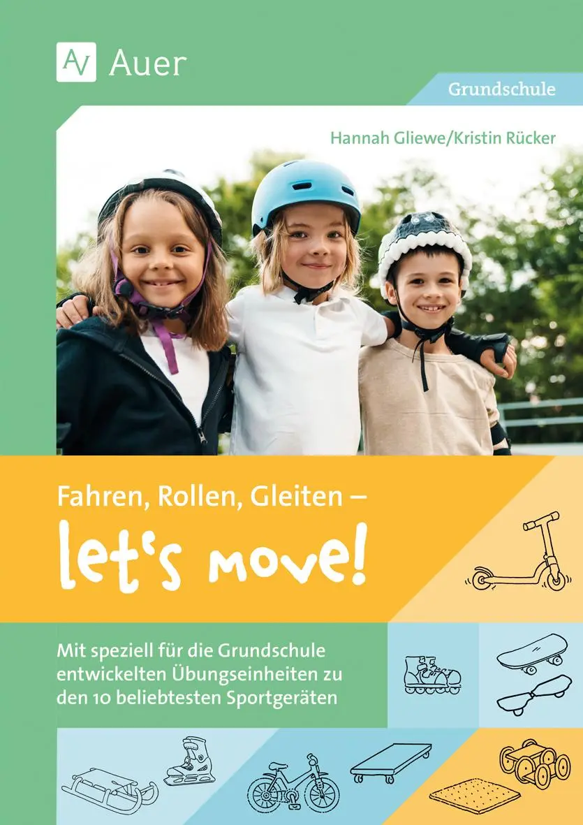 Cover: 9783403087533 | Fahren, Rollen, Gleiten - let's move | Hannah Gliewe (u. a.) | 80 S.
