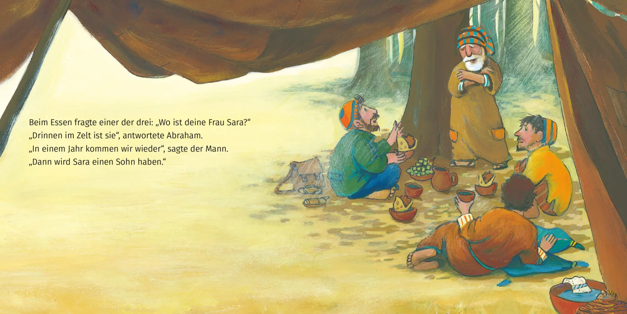 Bild: 9783438047533 | Ein Sohn für Abraham | Format 13 x 13 | Tanja Jeschke | Broschüre
