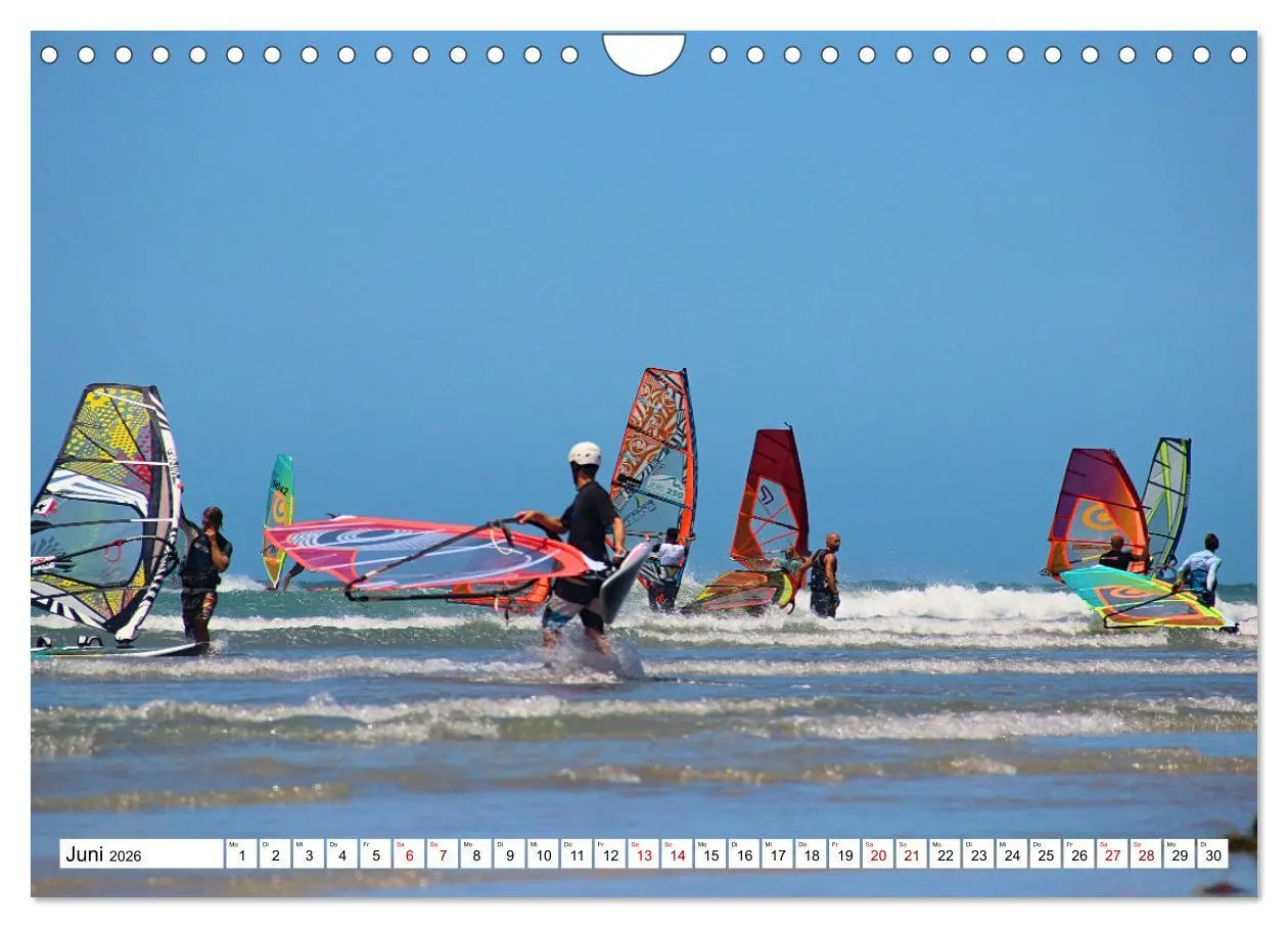 Bild: 9783457547533 | Funsport Windsurfen (Wandkalender 2026 DIN A4 quer), CALVENDO...