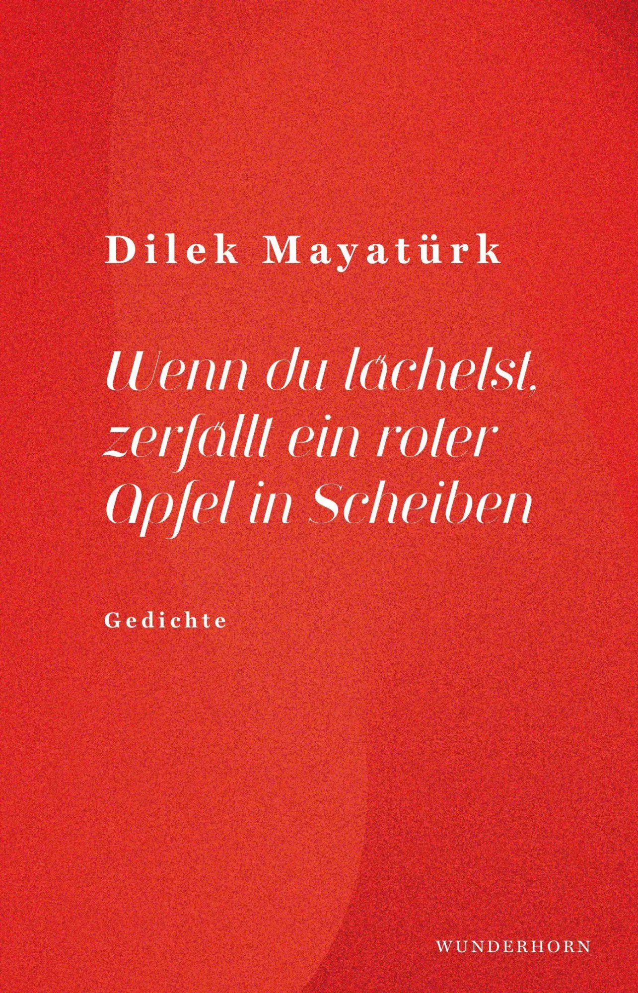 Cover: 9783884237533 | Wenn du lächelst, zerfällt ein roter Apfel in Scheiben | Mayatürk