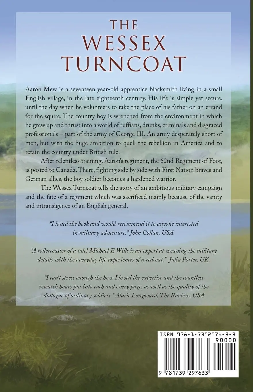 Rückseite: 9781739297633 | The Wessex Turncoat | Michael E Wills | Taschenbuch | Englisch | 2023