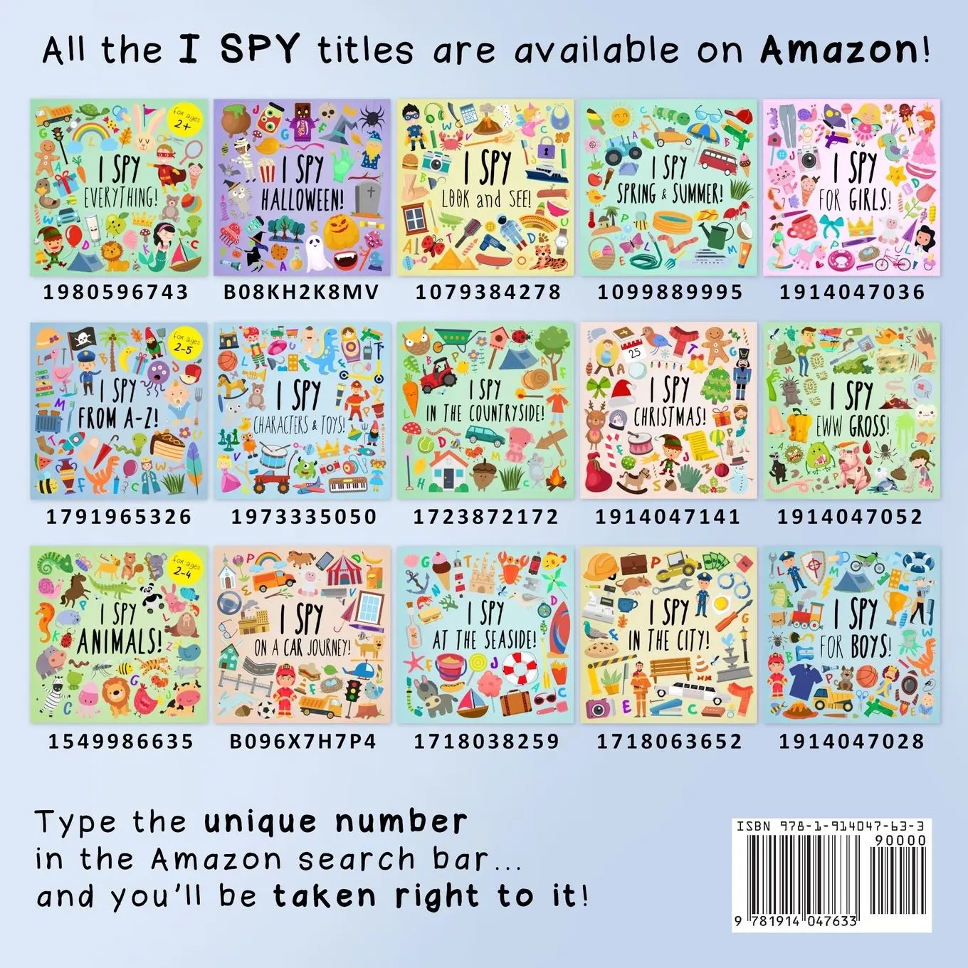 Rückseite: 9781914047633 | I Spy - Winter! | A Fun Guessing Game for Kids Age 2+ | Webber Books