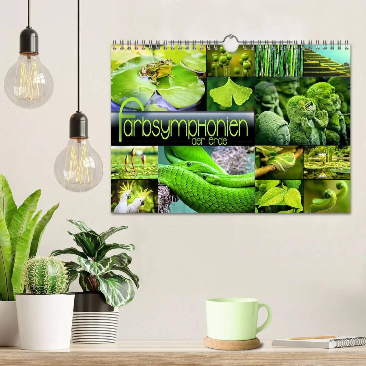 Bild: 9783457607633 | Farbsymphonien der Erde (Wandkalender 2026 DIN A4 quer), CALVENDO...