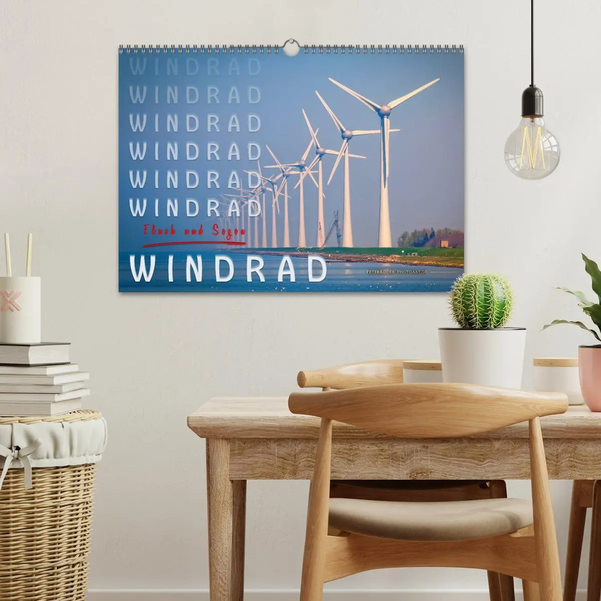 Bild: 9783457847633 | Windrad - Fluch und Segen (Wandkalender 2026 DIN A3 quer), CALVENDO...