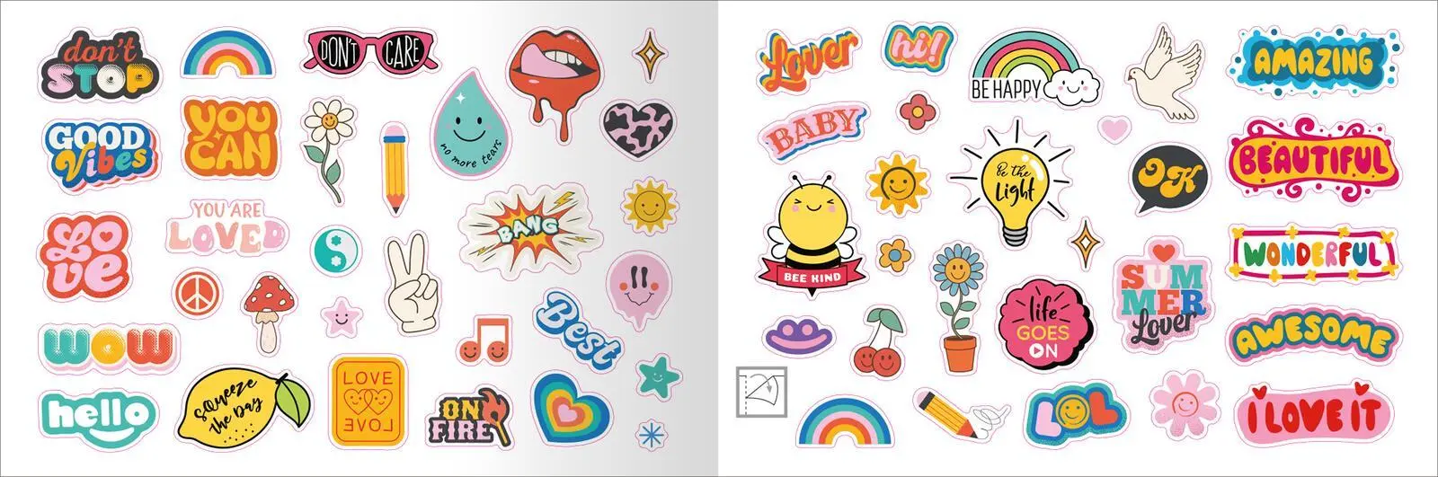 Bild: 4014489137733 | myNOTES Papeterie: Stickerheft Oh, happy day! | Broschüre | 16 S.