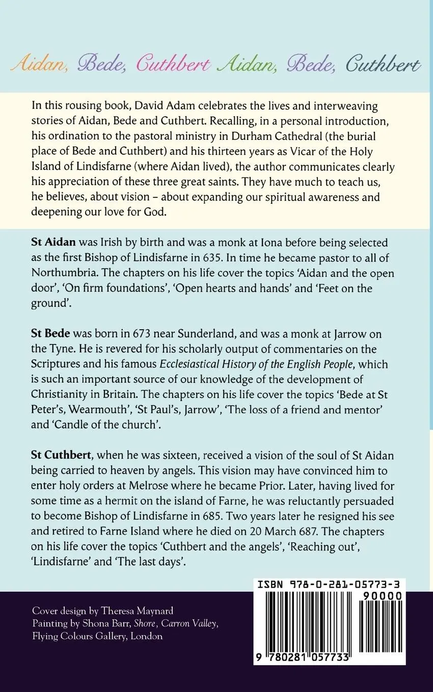 Rückseite: 9780281057733 | Aidan, Bede, Cuthbert | Three Inspirational Saints | David Adam | Buch